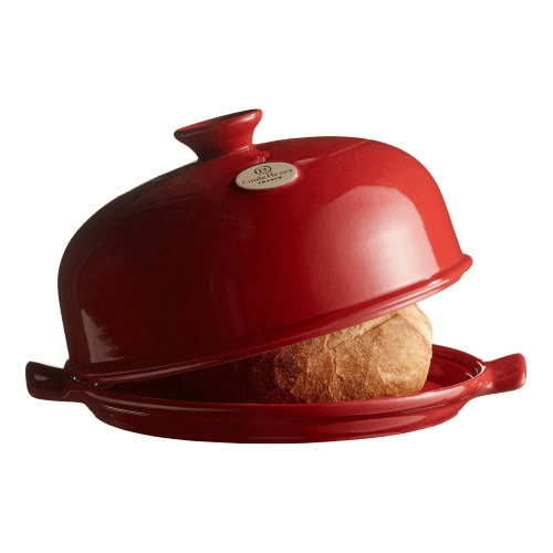 Image showing the Bread cloche, 34 x 29 x 17cm, Burgundy product.