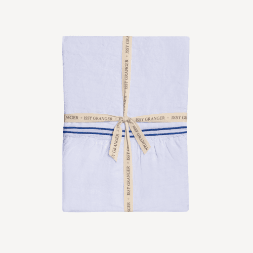 Image showing the Medium Linen Tablecloth, 180 x 300cm, White product.