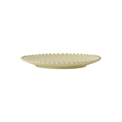 Image showing the Pearl Set of 6 Salad/Dessert Plates, D22cm, Lilly Green product.