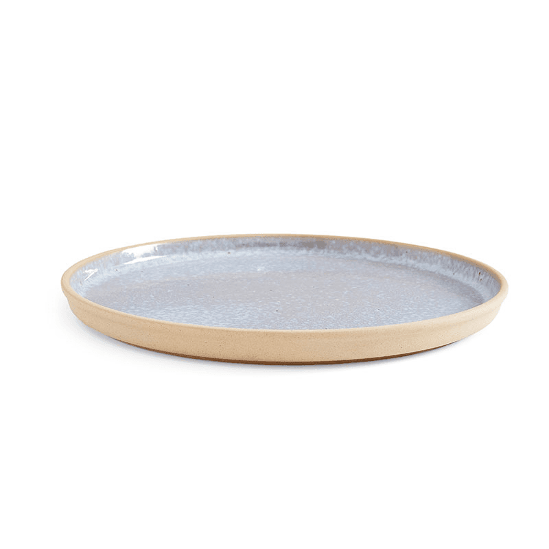 Minerals Set of 4 Dinner Plates, D26.5cm, Aqua
