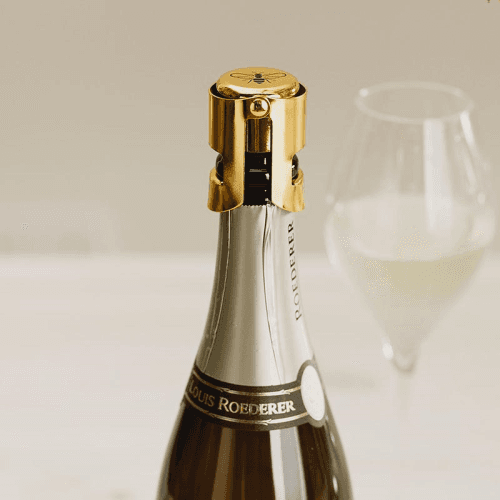 Image showing the Bee Champagne/Prosecco Stopper, H6cm, Gold product.