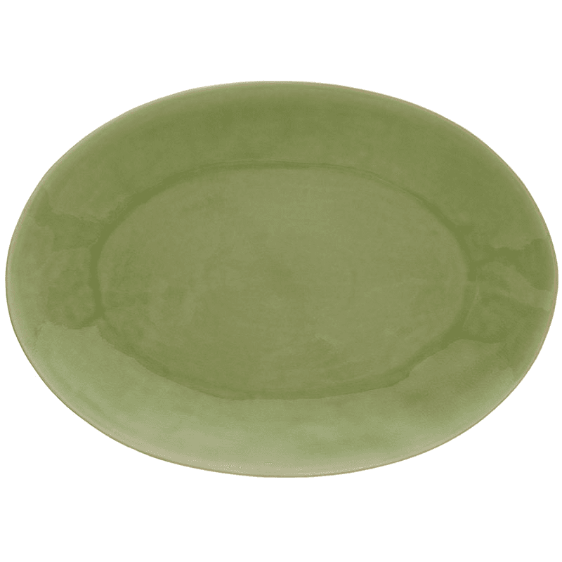 Riviera Oval Platter, L29 x W40cm, Vert frais