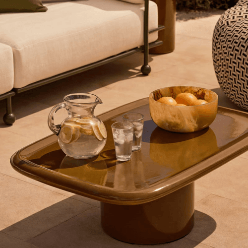 Image showing the Miller Salad Bowl, D26cm, Brown product.