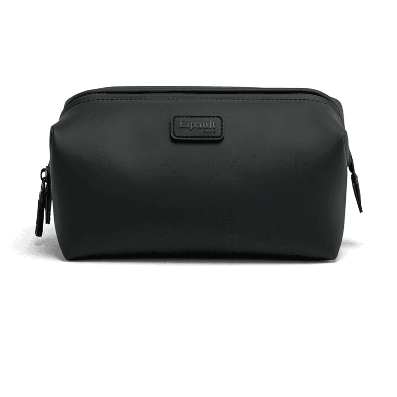 Lost In Berlin Toiletry Bag, H13 x L23 x W12cm, Black