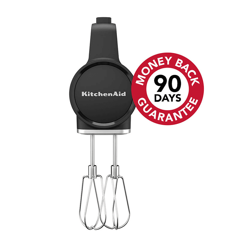 Cordless Hand Mixer Battery Included, Matt Black