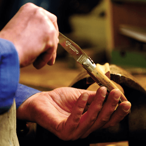 Image showing the Laguiole Cheese Knife, Ebony Handle product.