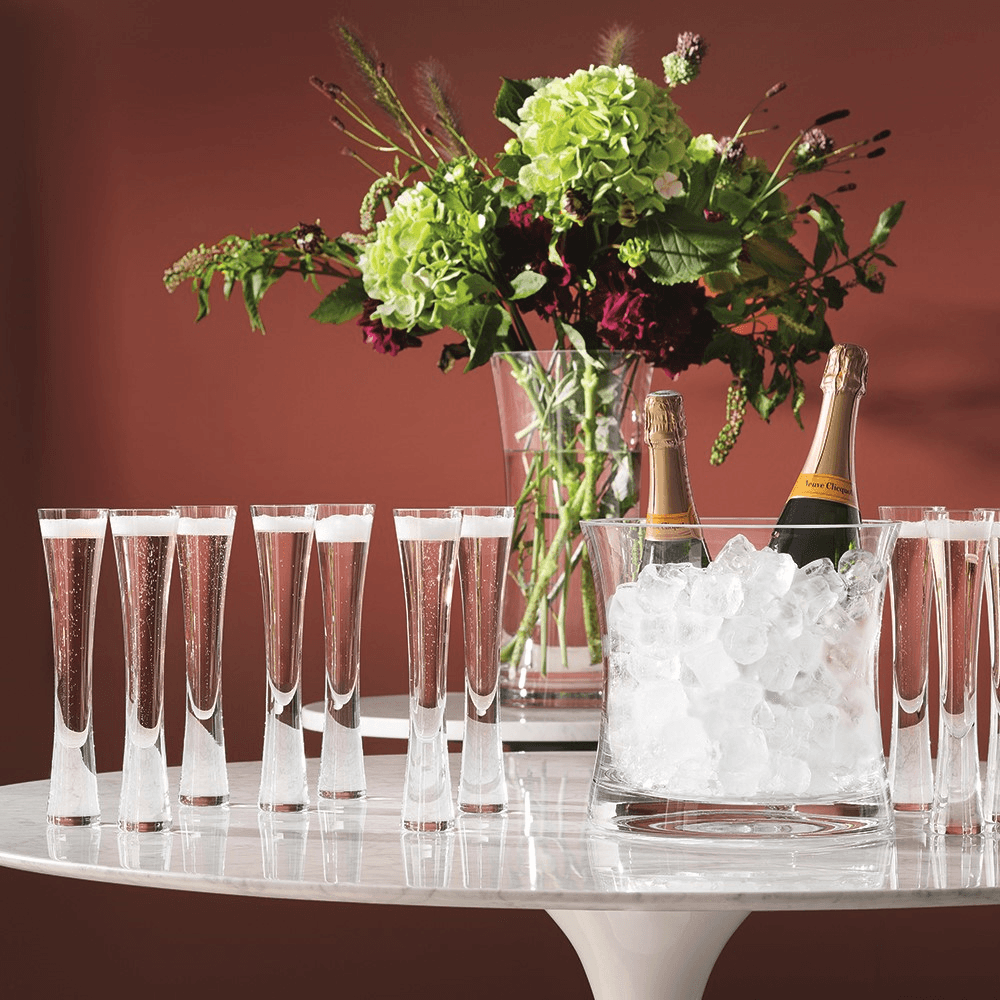 Moya Pair of Champagne flutes, 170ml, clear