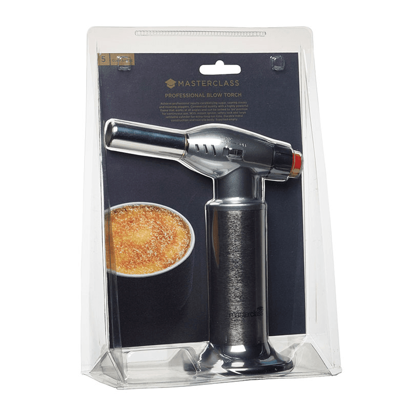 Professional cooks blow torch, chrome