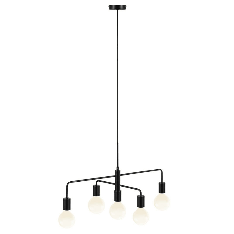 Gloom Pendant, H74.cm, Black