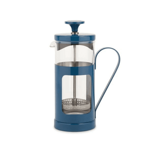 Image showing the Monaco Stainless Steel Cafetière, 3 Cup, Blue product.