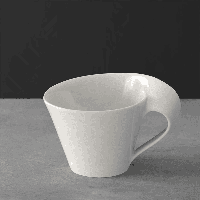 New Wave Caffe White coffee cup, 400ml