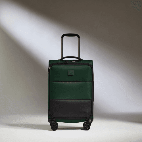 Image showing the Urban Soft Stripe Cabin Expandable Suitcase product.