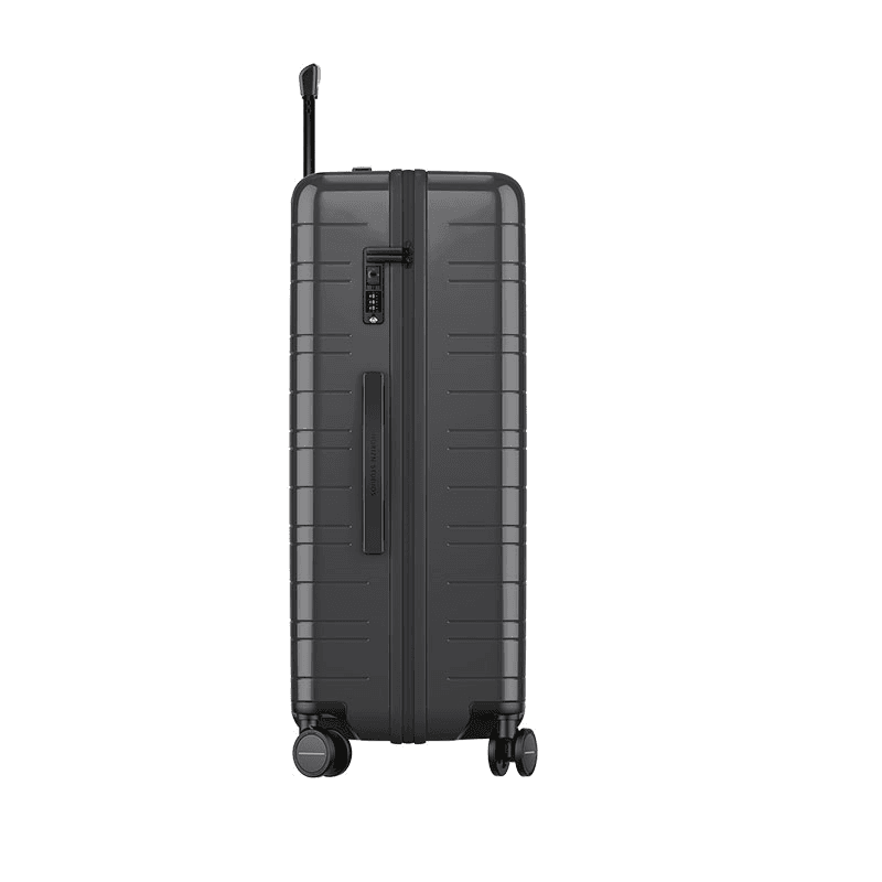 H7 Smart Suitcase, H77 x W28 x L52cm, Glossy Graphite