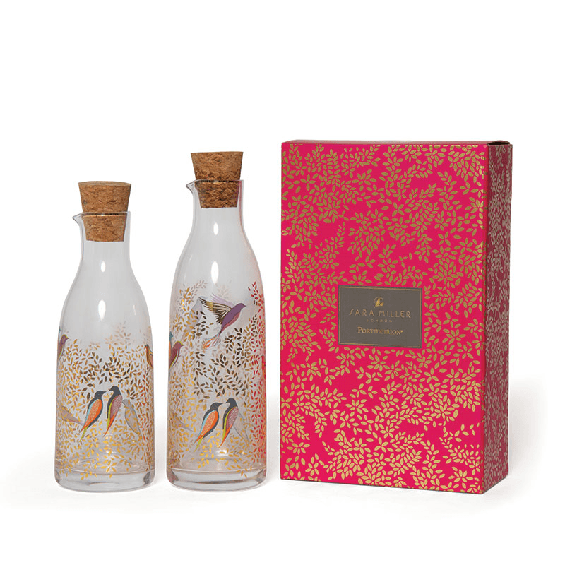 Chelsea Glass Oli & Vinegar Set, Gold