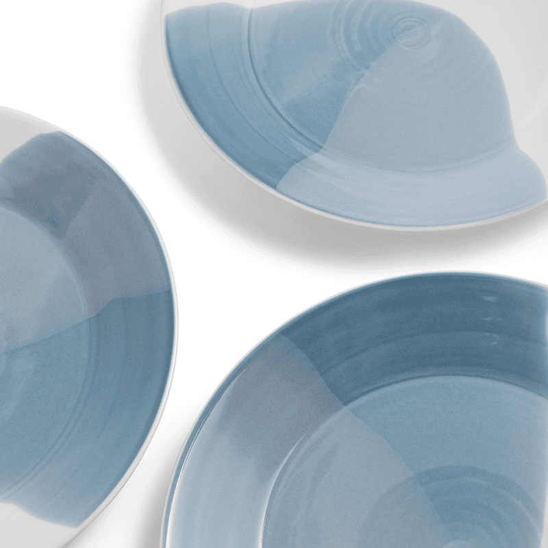 Signature 1815 Set of 4 Plates, D24cm, Blue