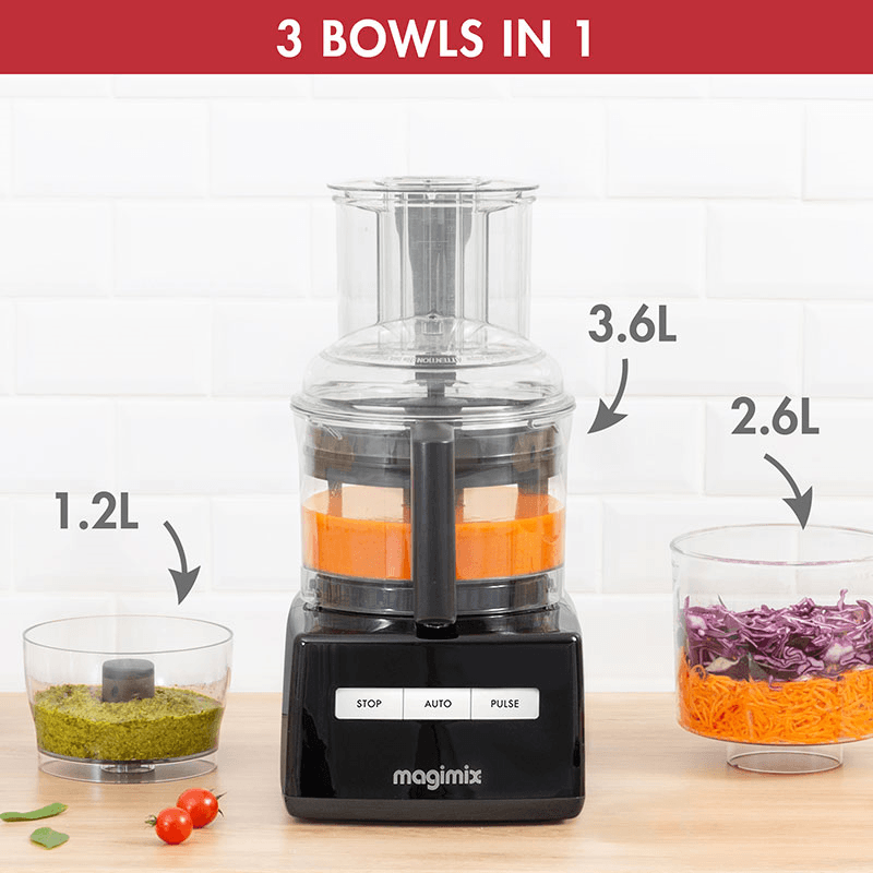 5200 XL Premium Food Processor 18712, 3.6L, Black