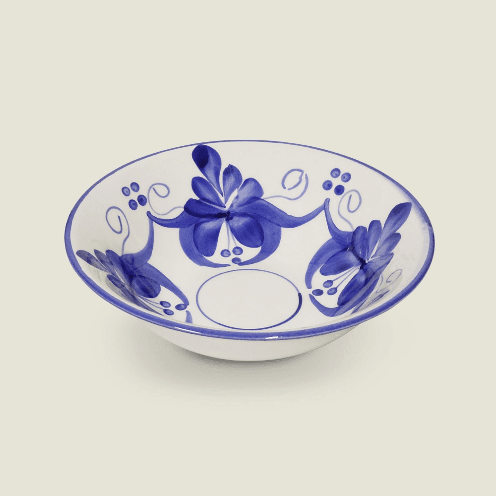 Liliana Ceramic Bowl, D18cm, Blue