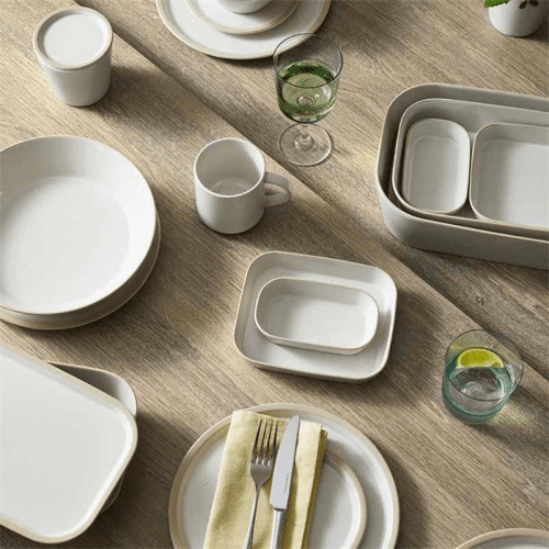 Image showing the Urban Dining 16 Piece Dinnerware Set, White product.