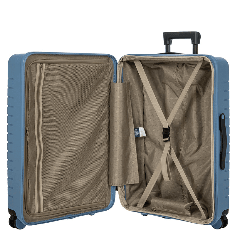Ulisse Expandable Suitcase, H71 x L49 x W28cm, Grey Blue