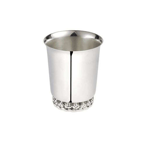 Image showing the Babylone Cup, H8.5 x D7cm, Silver product.