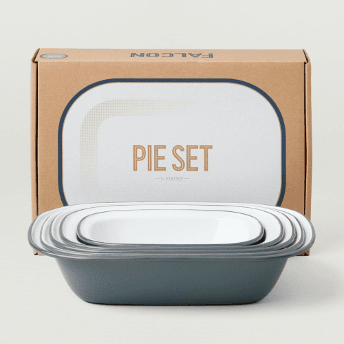 Image showing the Pie Set, Pigeon Grey product.