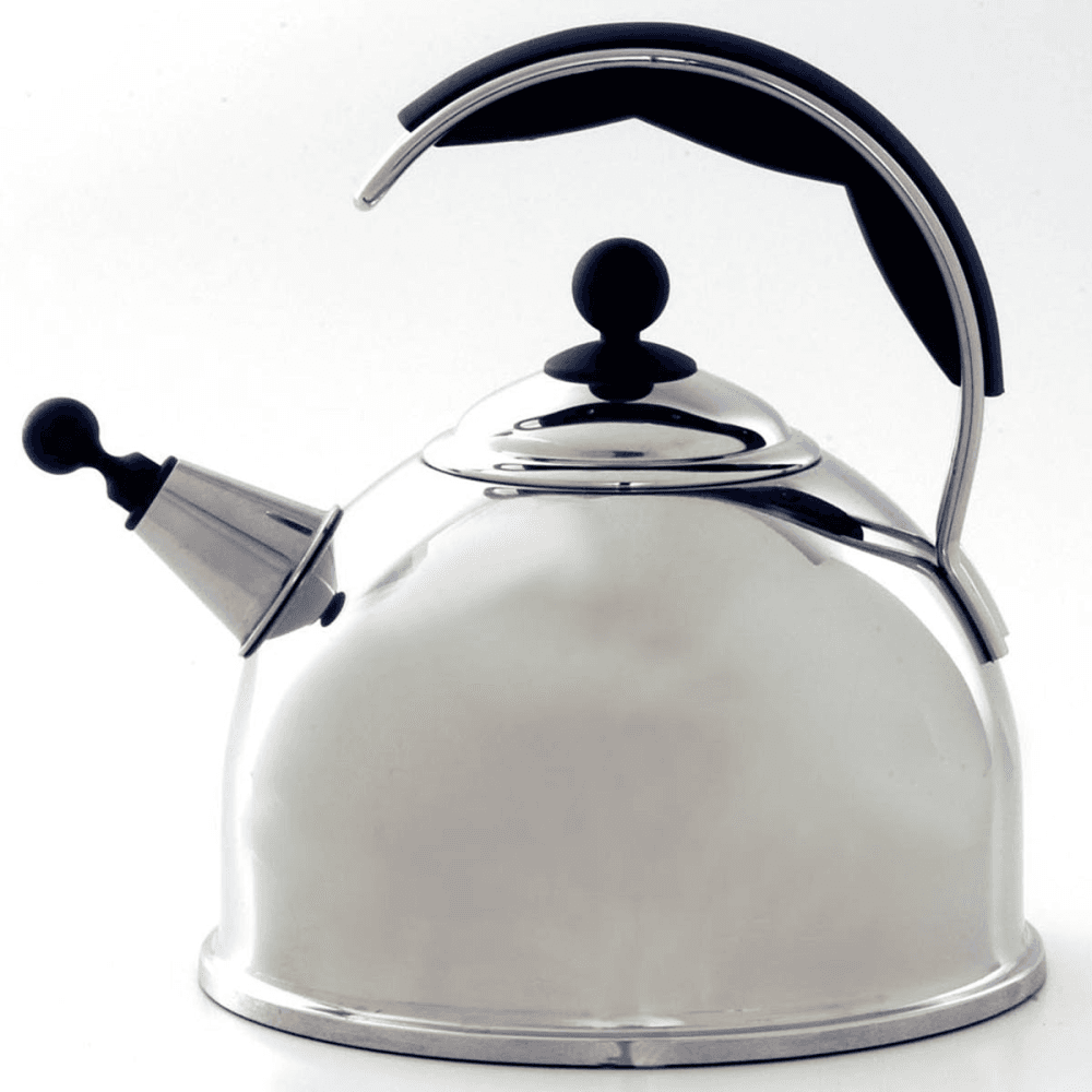 Whistling Kettle, Stainless Steel, Silver