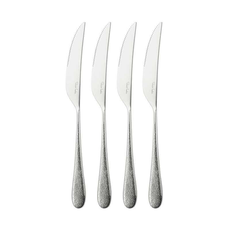 Sandstone Set of 4 Steak Knifes, L24cm, Stainless Steel