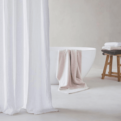 Image showing the The Plush Bath Sheet, Rose product.