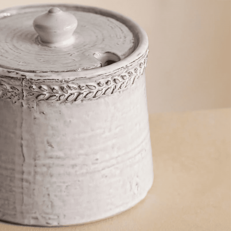 Hillcrest Sugar Dish, D11cm, White