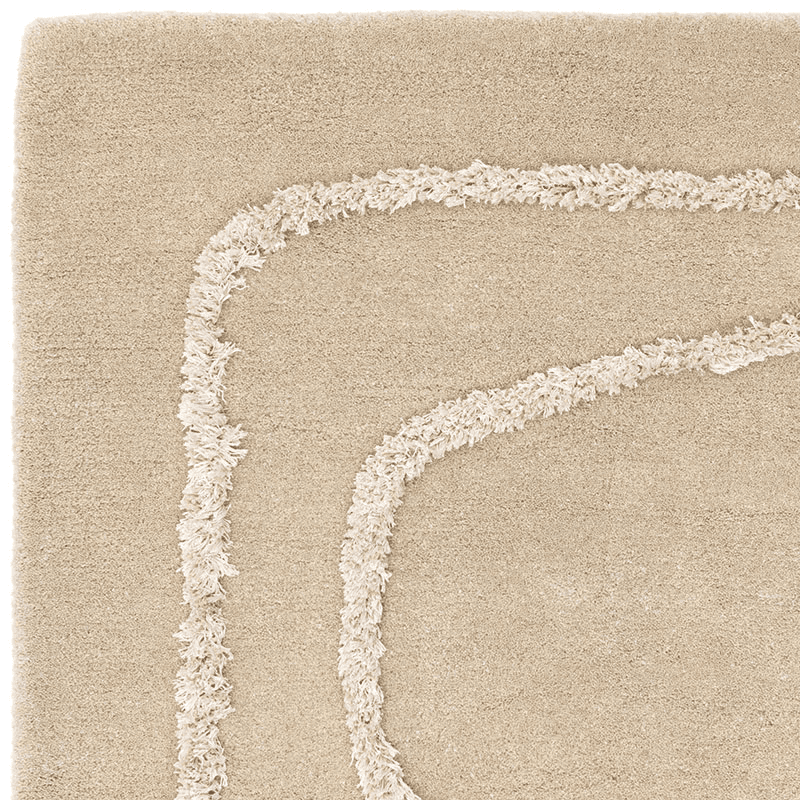 Matrix Rug, 120 x 170cm, Sand