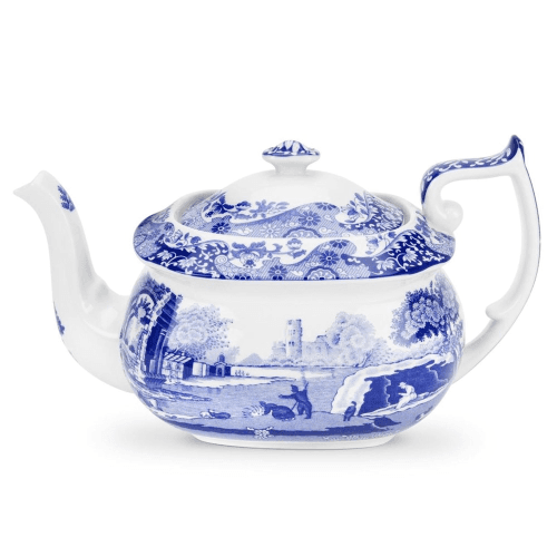 Image showing the Blue Italian Teapot, 1.1 litre product.