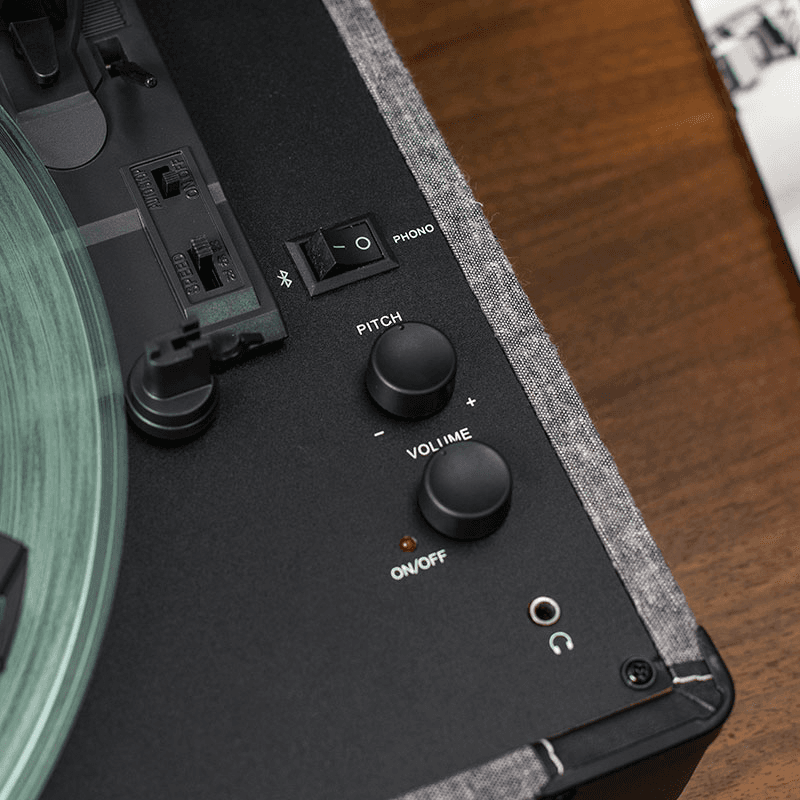Executive Portable USB Turntable, Smoke