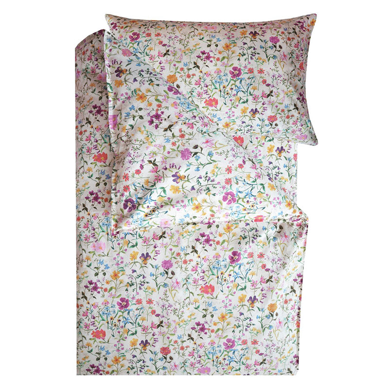 Betsy Candy Floss Duvet Set, Double, Pink