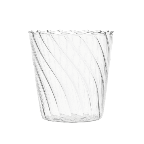 Image showing the Rippled Pair of Tumblers, 9cm, Clear product.