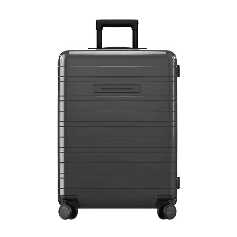 H6 Smart Suitcase, H64 x W24 x L48cm, Glossy Graphite