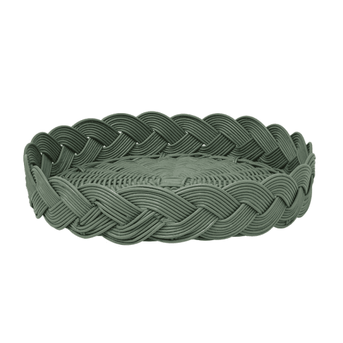 Image showing the Plaited Tray, 41cm, Green product.