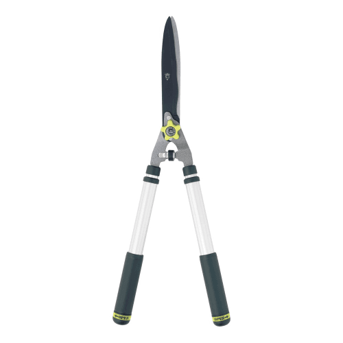 Image showing the Telescopic shears, H66.5 x W25.5cm, Green/Silver/Black product.