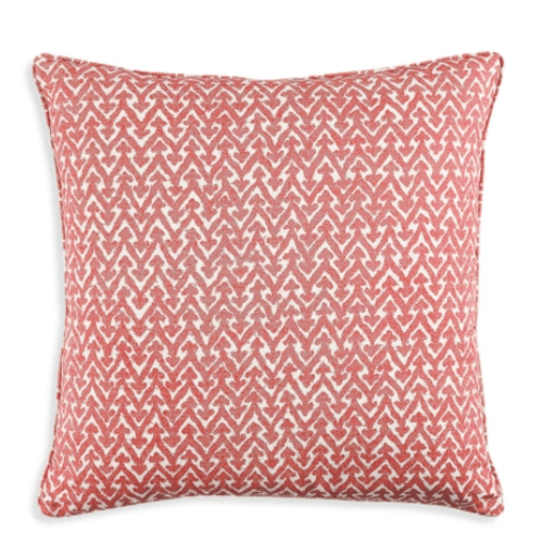 Image showing the Cushion, Square, Rabanna, Red, Small product.