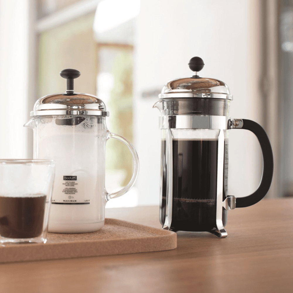 Chambord 8 cup coffee maker, 1 litre, Shiny
