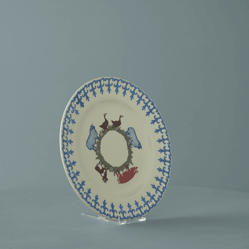Farm Animals Plate, 23cm