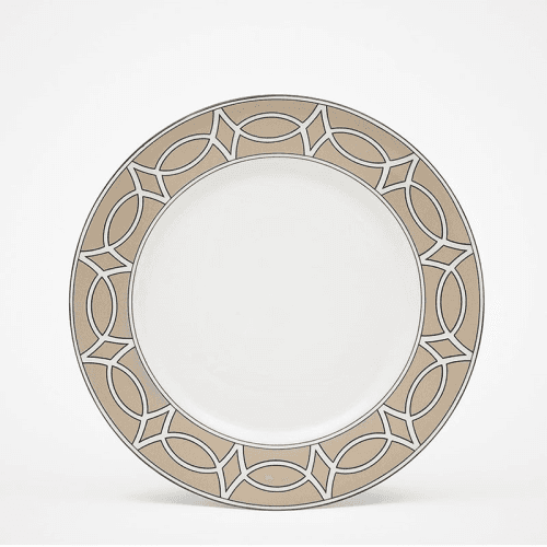 Image showing the Loop Set of 2 Dessert Plate, D21cm, Truffle product.
