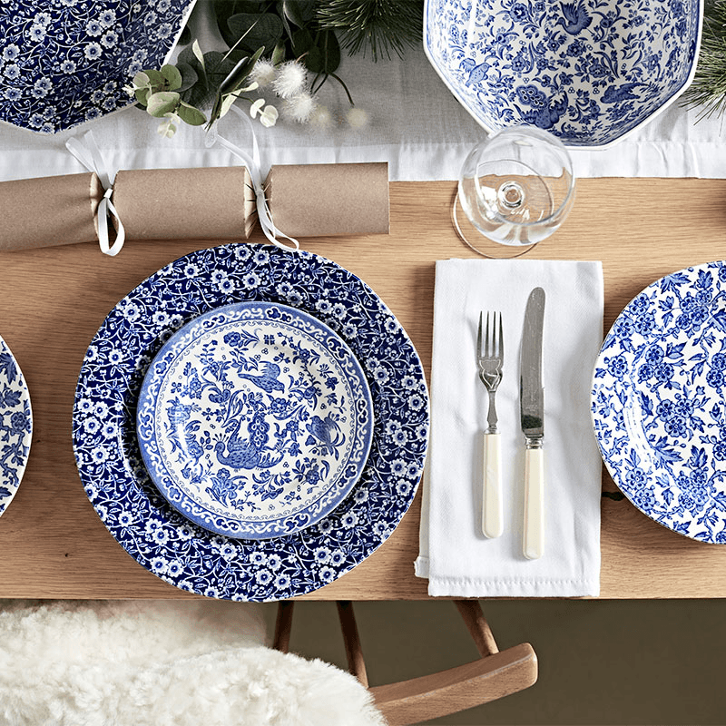 Calico Pasta Bowl, D23cm, Blue