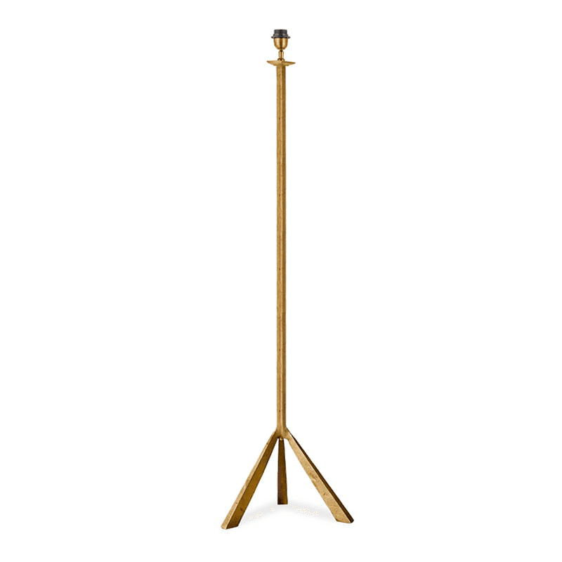 Sahhil Tripod Floor Lamp, H138cm, Antique Brass
