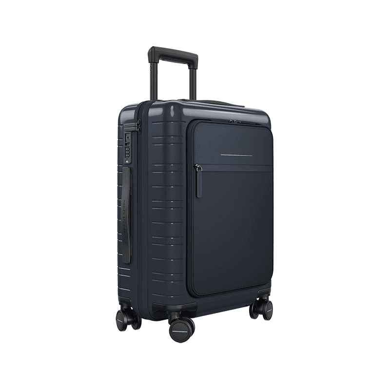 H5 Smart Cabin Suitcase, H55 x W20 x L40cm, Glossy Night Blue