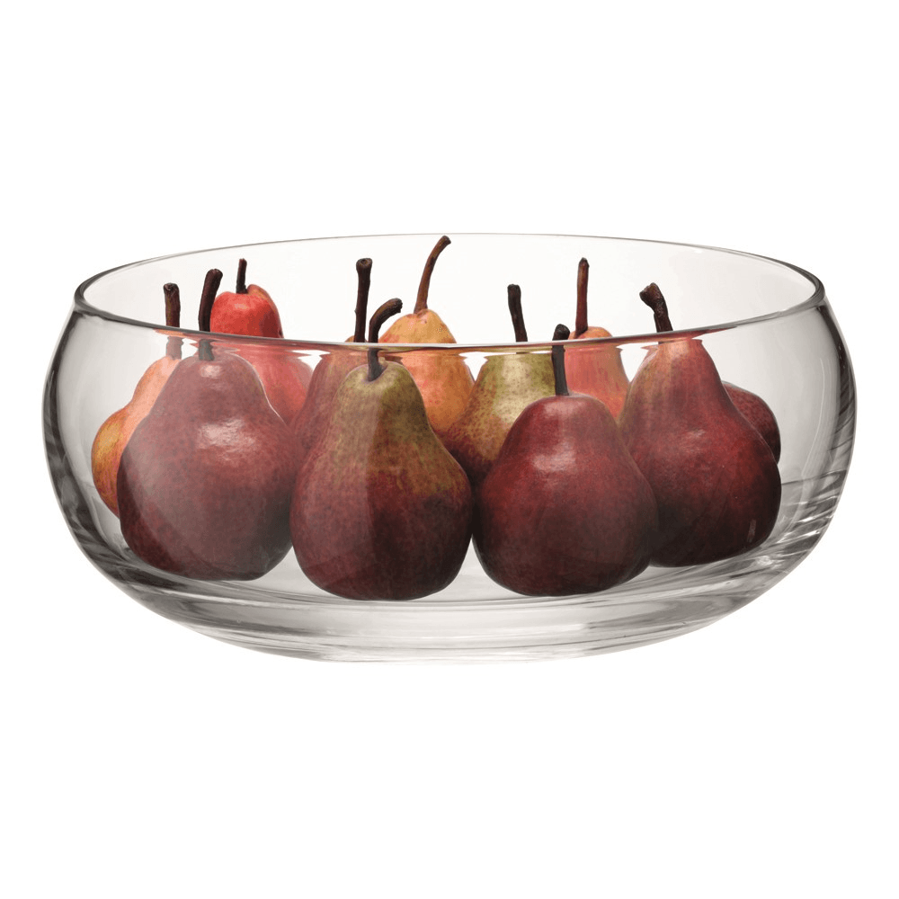 Serve Low bowl, 27.5cm, clear