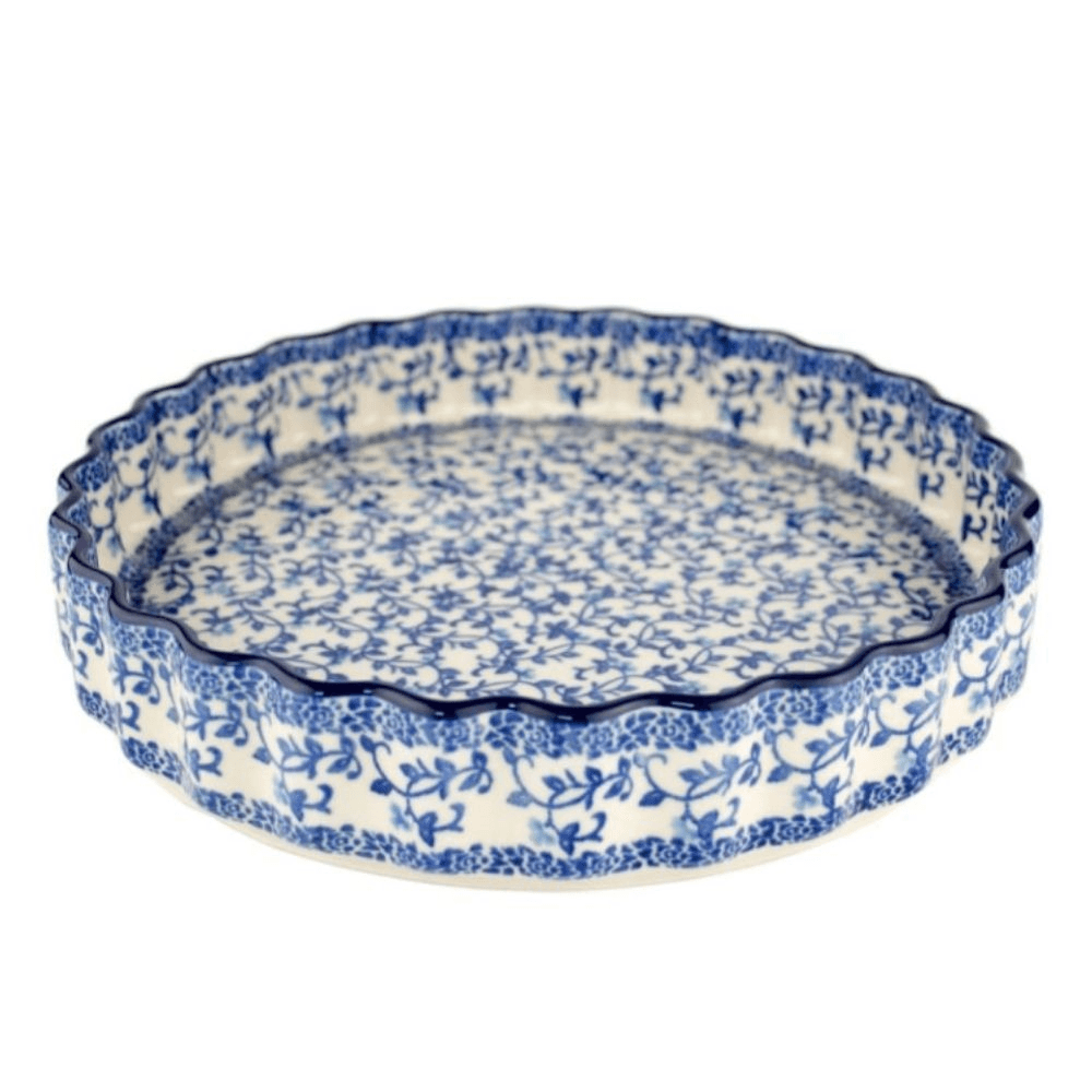 Quiche Dish, Forget Me Not, 24cm