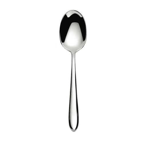 Image showing the Arlow Pair of serving spoons, Mirror Finish Polished product.