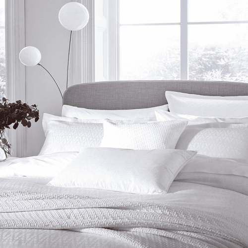 Image showing the Kham Duvet Cover, Double, White product.