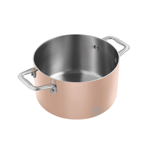 Image showing the Maitre D Induction Dutch Oven, 20cm, Copper product.