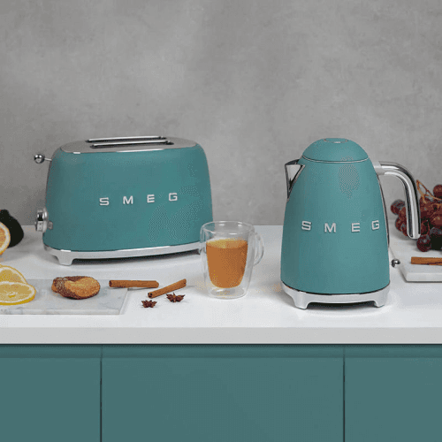 Image showing the 50's Style Cordless Electric Kettle, 1.7L, Emerald Green product.